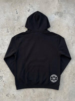 Black Foundation Hoodie – Premium Minimalist Pullover