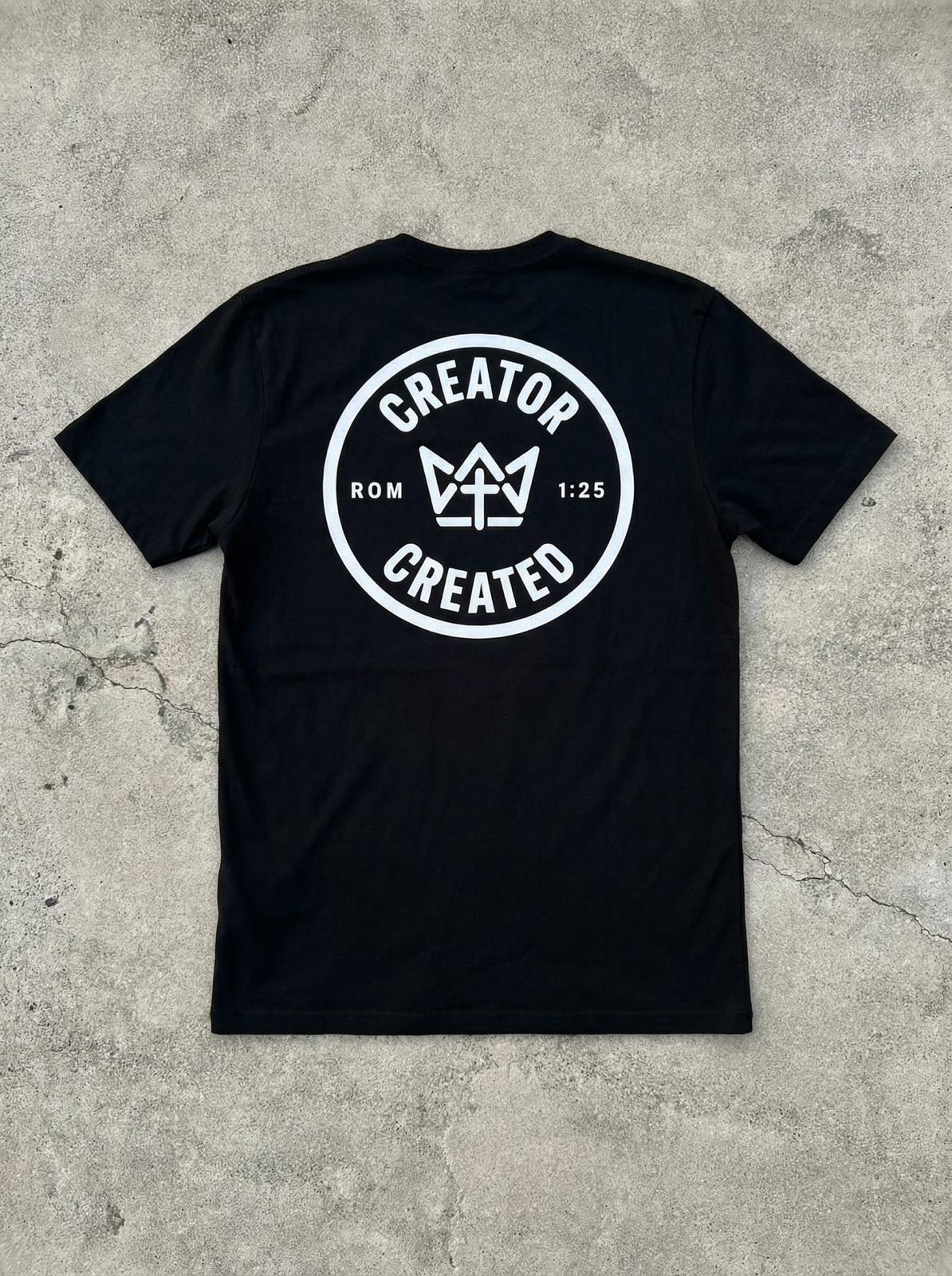 Black Foundation Tee – Premium Minimalist Cotton T-Shirt