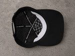 Black Foundation Hat – Premium Waterproof Snapback Cap